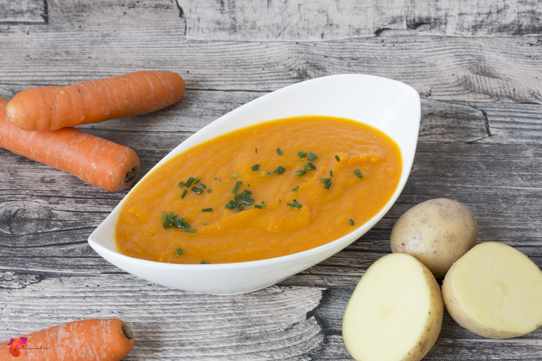 cremige Möhrensuppe - perfekt für die kalten Tage - juliamalia