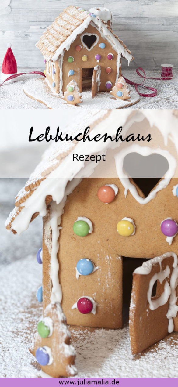 Lebkuchenhaus Selber Machen - Einfaches Rezept + Vorlage - Juliamalia